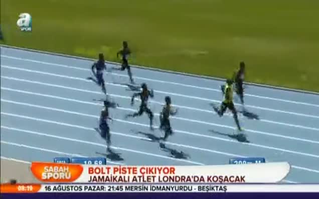 Bolt piste çıkıyor