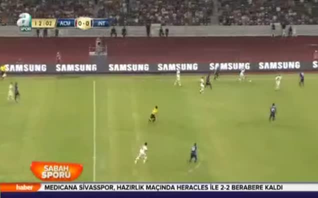 Milano 1-0 Inter (özet)