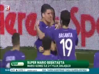 Super Mario Beşiktaş'ta