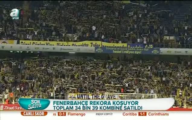Fenerbahçe'de kombine çılgınlığı!