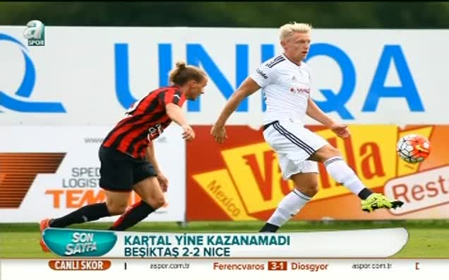 Beşiktaş yine kazanamadı!