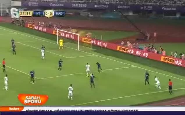 Real Madrid 3 - 0 Inter (özet)