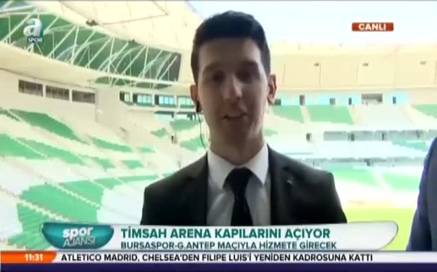 Timsah Arena kapılarını açıyor