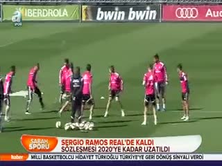 Sergio Ramos Real'de kaldı