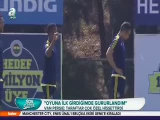 "Oyuna ilk girdiğimde gururlandım"
