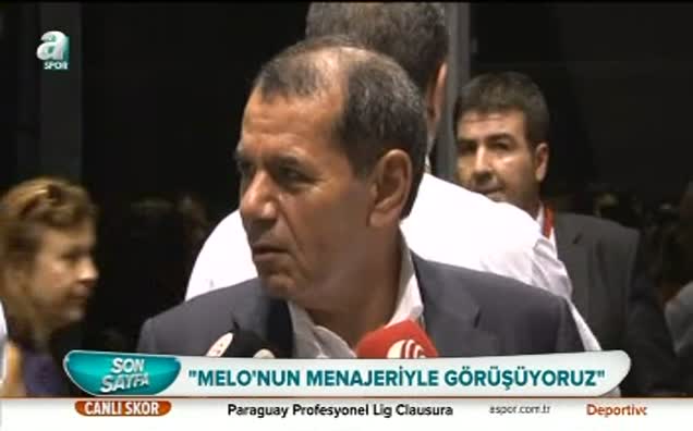 Özbek’ten Felipe Melo açıklaması!