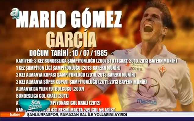 Mario Gomez'in yaşamından kesitler!