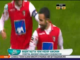 Beşiktaş'ta yeni hedef Amorim!
