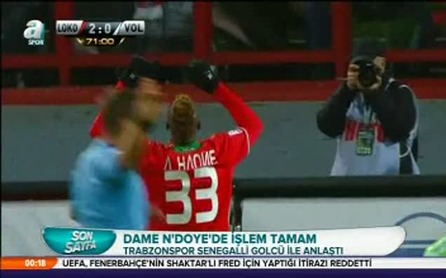 N'Doye'de işlem tamam!