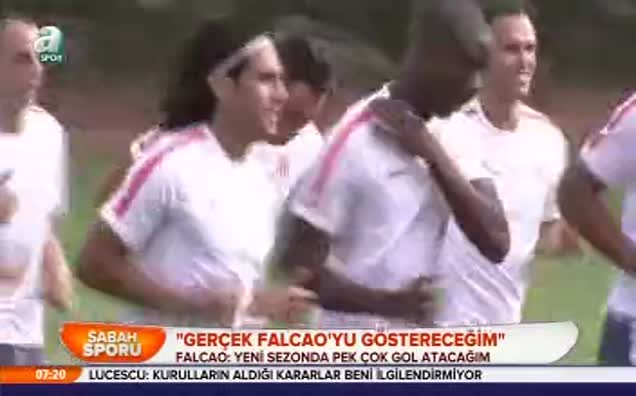 "Gerçek Falcao'yu göstereceğim"