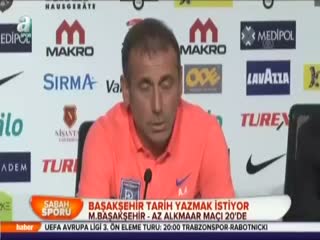 Başakşehir tarih yazmak istiyor