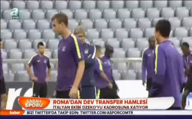 Dzeko Roma'ya doğru