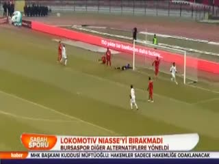 Lokomotiv Niasse'yi bırakmadı