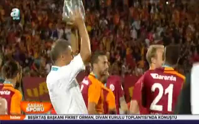 Süper Kupa Galatasaray'ın
