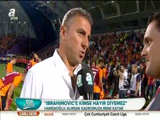 "İbrahimovic gelirse hayır demeyiz"