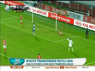 N'Doye imzaya kaldı