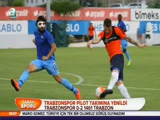 Trabzonspor pilot takımına yenildi