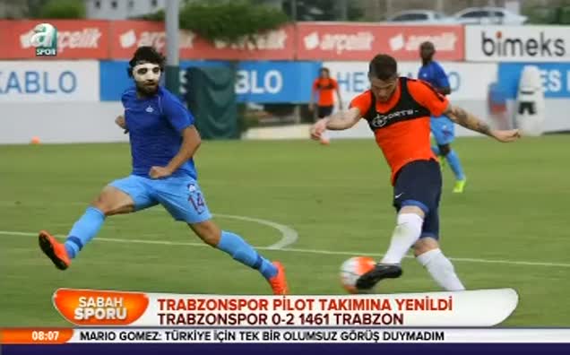 Trabzonspor pilot takımına yenildi