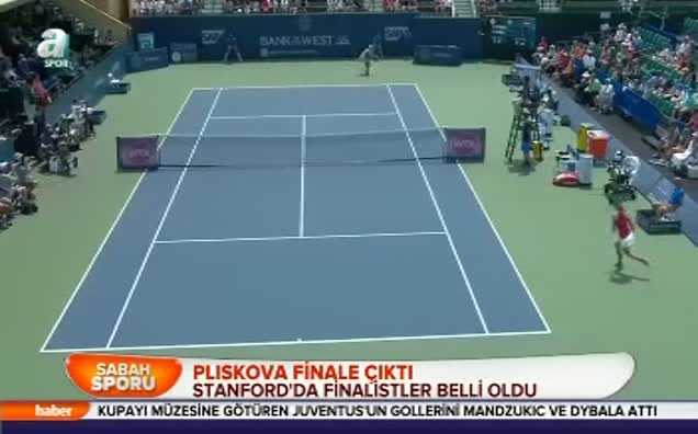 Pliskova finale çıktı