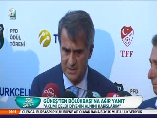 Şenol Güneş'ten olay sözler!