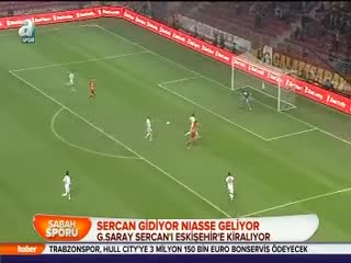 Sercan gidiyor Niasse geliyor