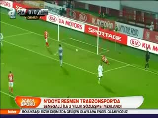 N'Doye resmen Trabzonspor'da