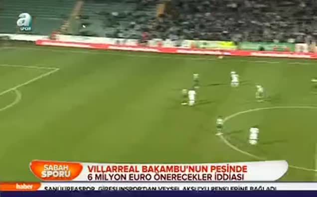 Villarreal Bakambu'nun peşinde