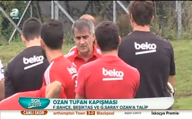 Ozan Tufan kapışması!