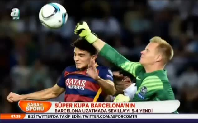 Süper Kupa Barcelona'nın
