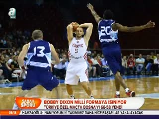 Bobby Dixon milli formaya ısınıyor