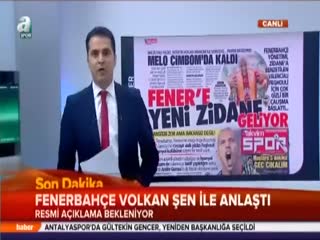 F.Bahçe Volkan Şen ile anlaştı