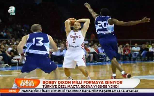 Bobby Dixon milli formaya ısınıyor