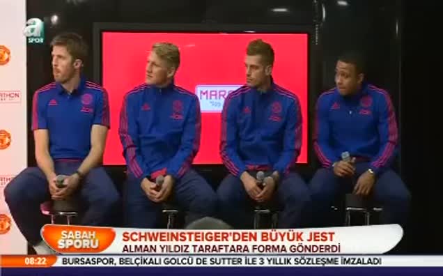 Schweinsteıger'den büyük jest