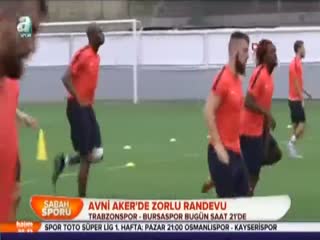 Avni Aker'de zorlu randevu