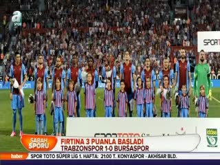 Fırtına 3 puanla başladı