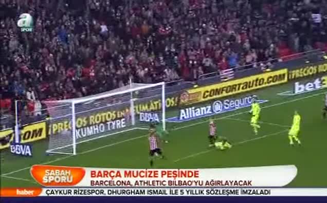 Barça mucize peşinde