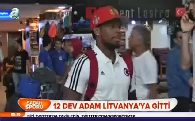 12 Dev Adam Litvanya'ya gitti