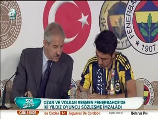 Ozan Tufan ve Volkan Şen imza attı