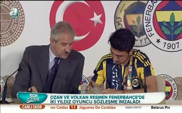 Ozan Tufan ve Volkan Şen imza attı