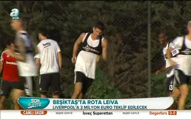 Kartal, Leiva için kapıyı çaldı