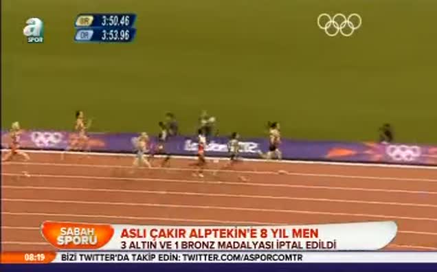 Aslı Çakır Alptekin'e 8 yıl men