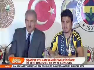 Ozan ve Volkan şampiyonluk istiyor