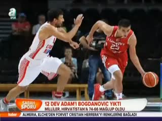 12 Dev Adam'ı Bogdanovıc yıktı