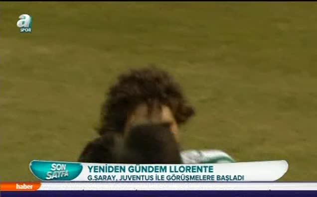 Yeniden gündem Llorente!