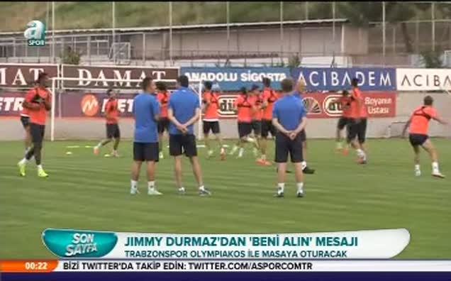 Jimmy Durmaz'dan 'Beni alın' mesajı!