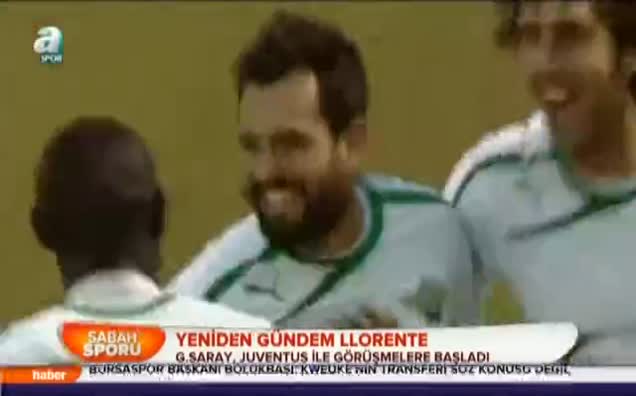 Yeniden gündem Llorente