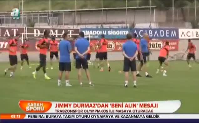 Jimmy Durmaz'dan 'beni alın' mesajı