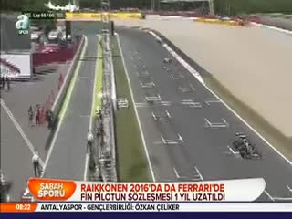 Raikkonen 2016'da da Ferrari'de
