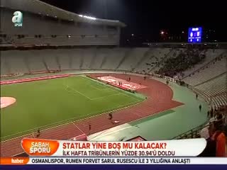 Statlar yine boş mu kalacak?