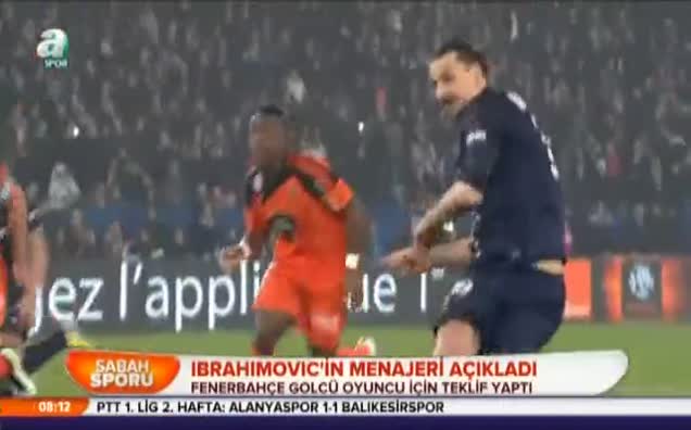 Ibrahimovic'in menajeri açıkladı